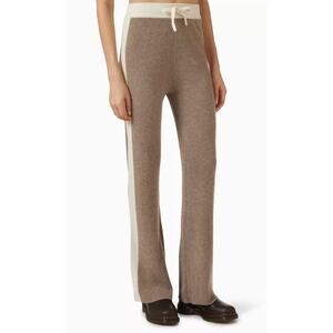 My Sunday Ski Pants Knit Cashmere Blend Drawstring Travel Women's S